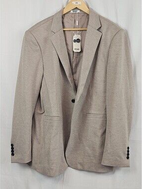 Coofandy Men's Beige Blazer XXL NWT